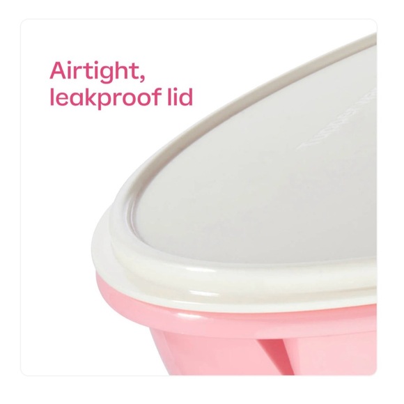 NEW (NIP)Tupperware Pink Fix-N-Mix Bowl, 26 cup capacity - Picture 6 of 8